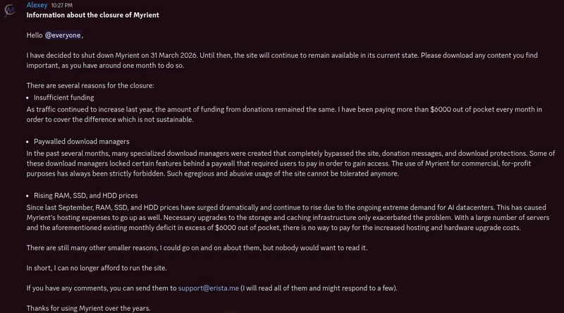 File:Messaggio di chiusura di Myrient.jpg